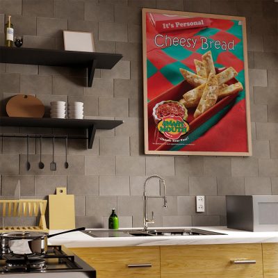 Cheesy Bread 18" x 24" Poster, Smart Mouth product thumbnail