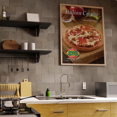 Italian Combo Pizza 18" x 24" Poster, Smart Mouth product thumbnail