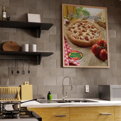 Italian Sausage Pizza 18" x 24" Poster, Smart Mouth product thumbnail
