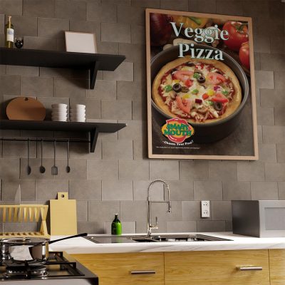 Veggie Pizza 18" x 24" Poster, Smart Mouth product thumbnail