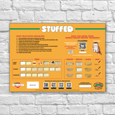 SmartMouth STUFFED Ops Poster, 28x20, product thumbnail